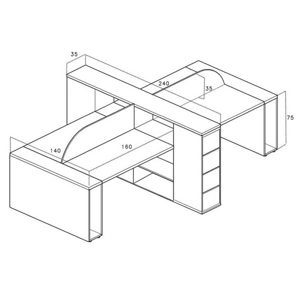 میز گروهی BW3010 3