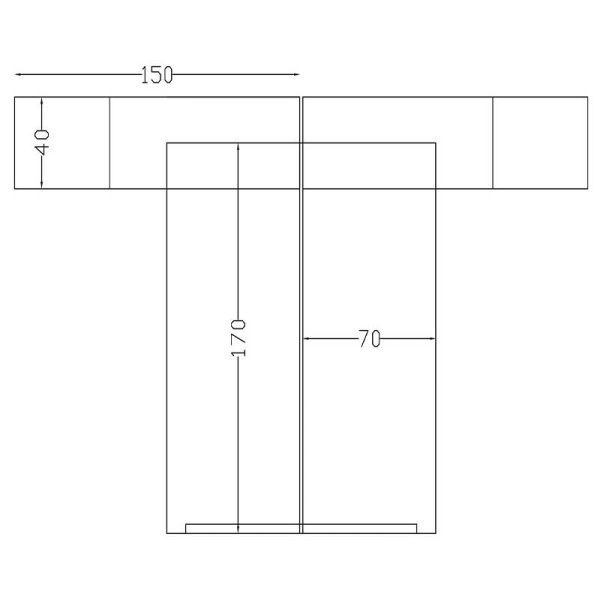 میز گروهی BW4040 5