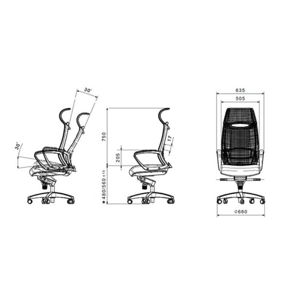 صندلی مدیریتی I91GSP 6