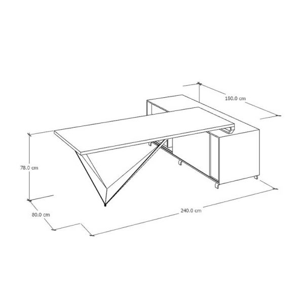 میز مدیریت BM6550 0