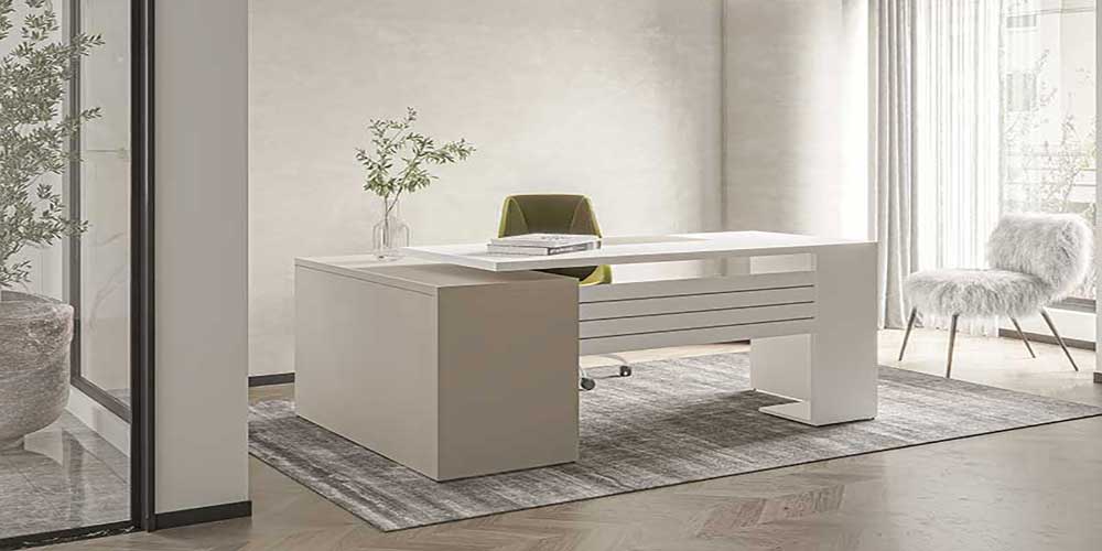 میز اداری کارمندی | میز اداری پایه فلزی